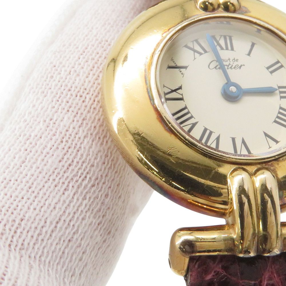 Cartier Must Colize SM Vermeil Watch Ivory Dial — view 4