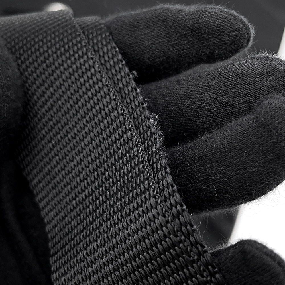 Prada Shoulder Bag Chimera Triangle Logo Nylon Metal Black — view 9