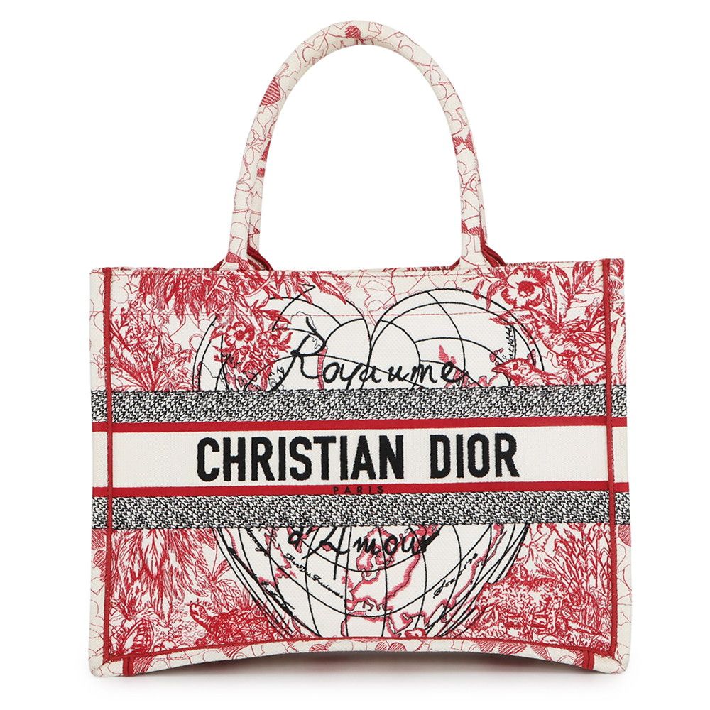 Dior Tote Book Map Canvas