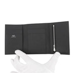 Hermes Trifold Wallet Bearn Combination Monochrome Black Epsom — view 4