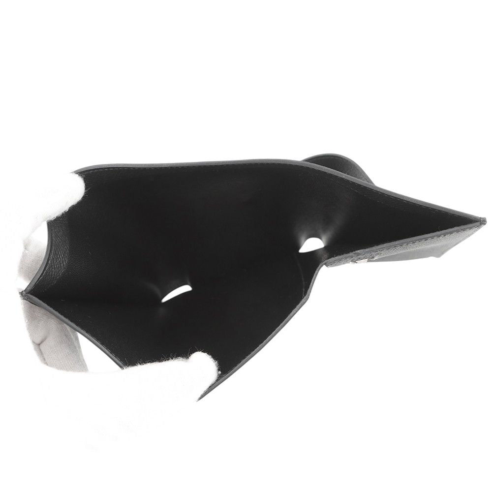 Hermes Trifold Wallet Bearn Combination Monochrome Black Epsom — view 5