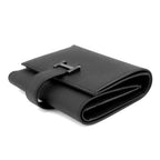 Hermes Trifold Wallet Bearn Combination Monochrome Black Epsom — view 2