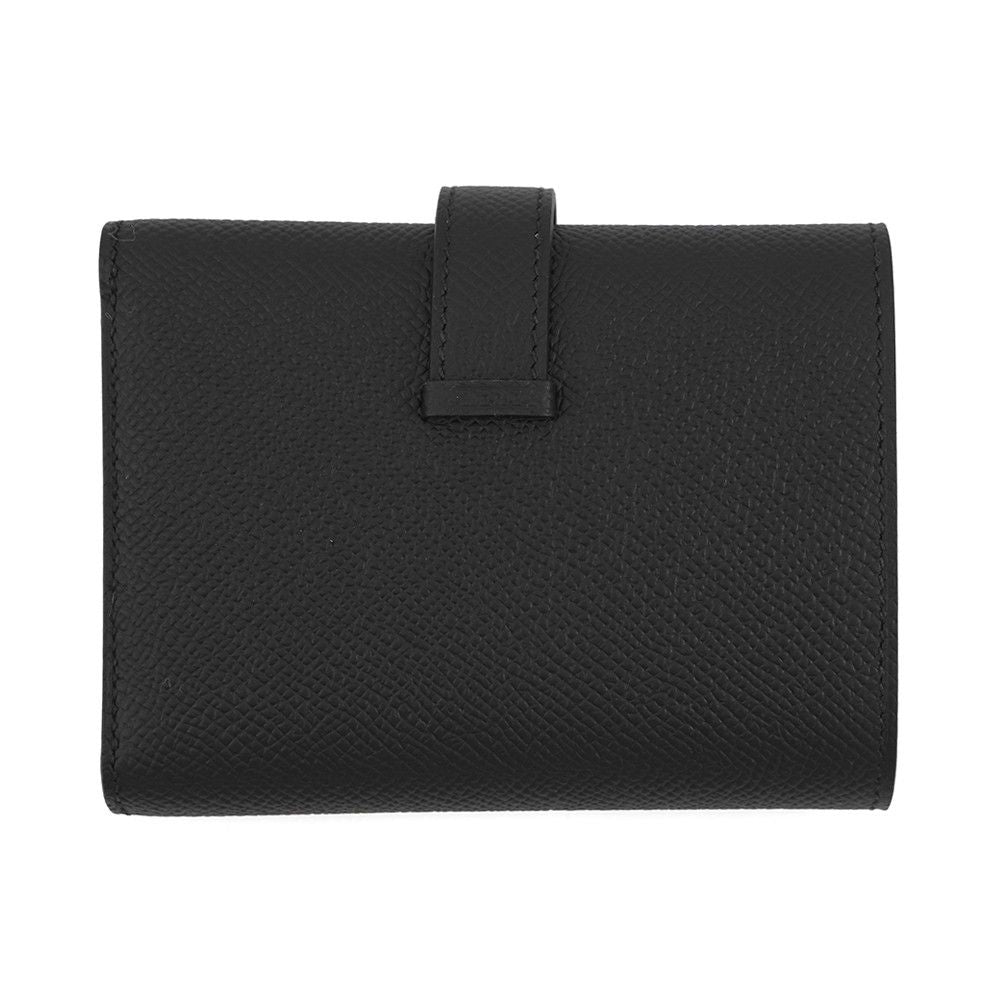 Hermes Trifold Wallet Bearn Combination Monochrome Black Epsom — view 3