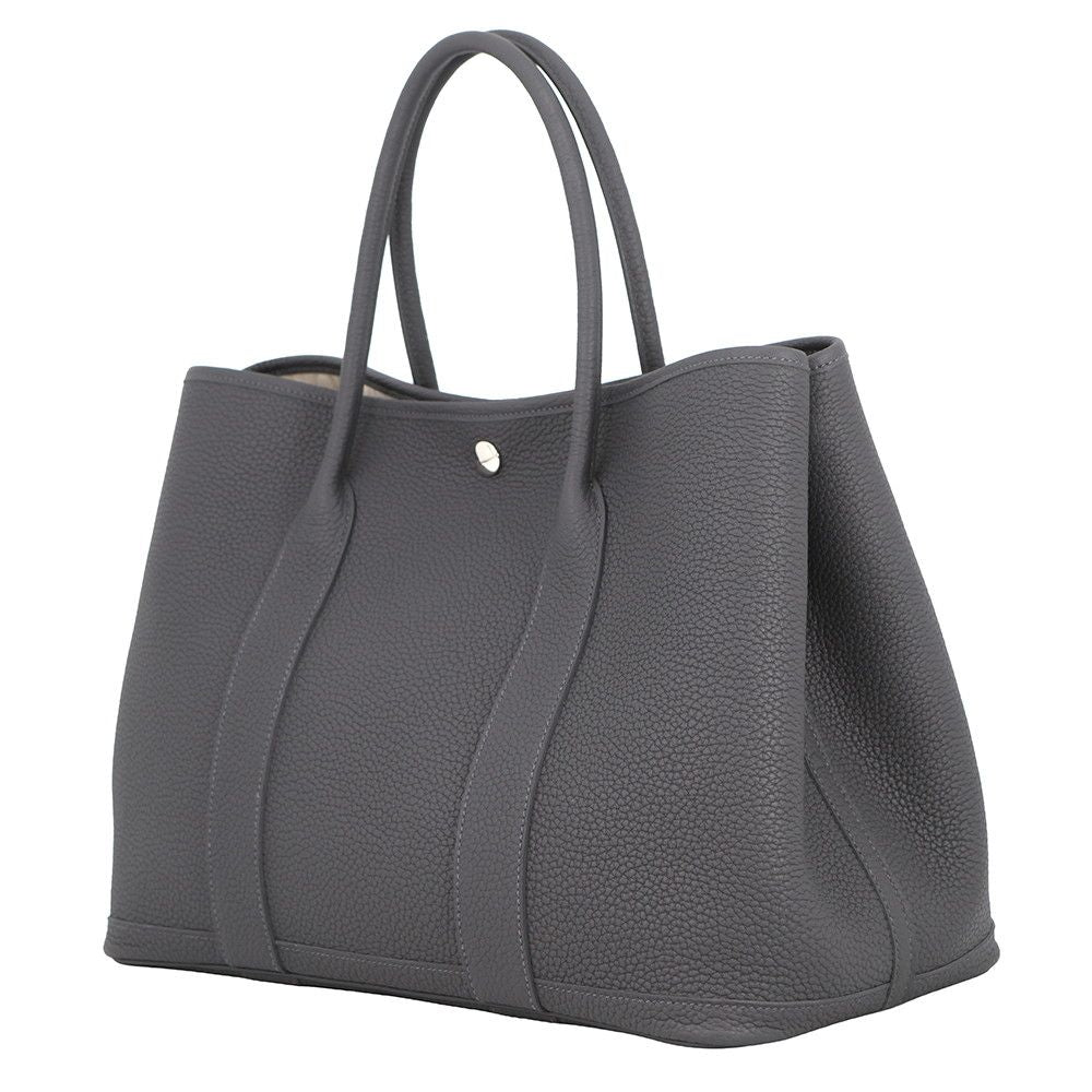 Hermes Tote Garden Party PM Grimeia Silver Negonda — view 2