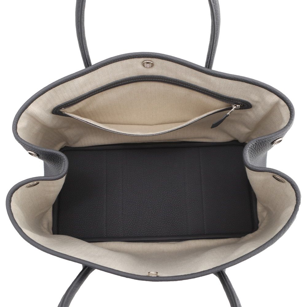 Hermes Tote Garden Party PM Grimeia Silver Negonda — view 5
