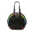 Louis Vuitton Taiga Rainbow Soft Hat Trunk Shoulder Bag Black Multicolor