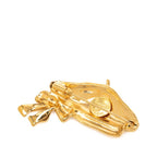 Chanel Beret Ribbon Motif Brooch Gold Plated 1 — view 2