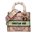 Dior Lady D-lite 2-Way Shoulder Bag Multicolor Canvas