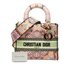 Dior Lady D-lite 2-Way Shoulder Bag Multicolor Canvas — view 7