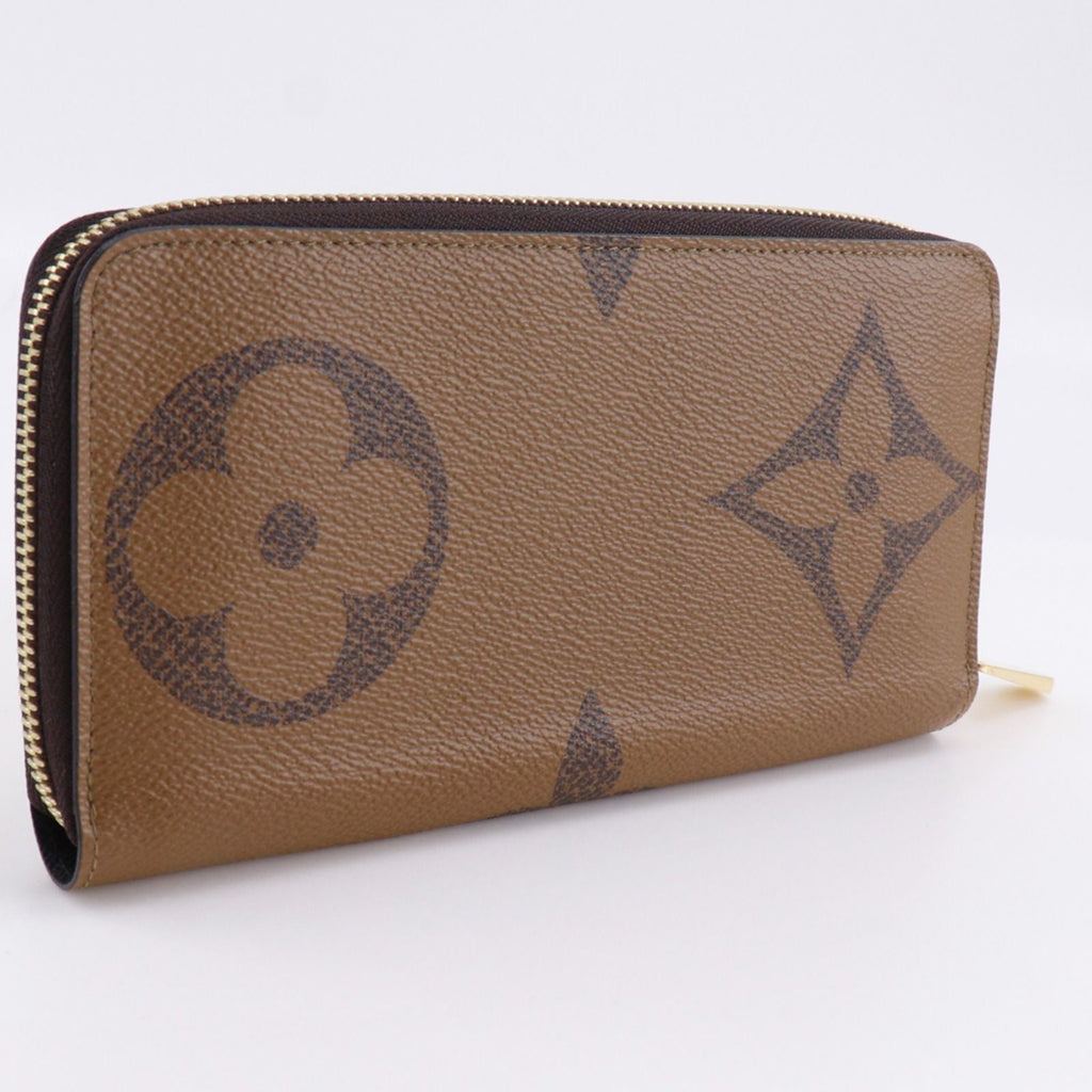 Louis Vuitton Zippy Wallet Giant Monogram Reverse Brown — view 3