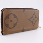 Louis Vuitton Zippy Wallet Giant Monogram Reverse Brown — view 3