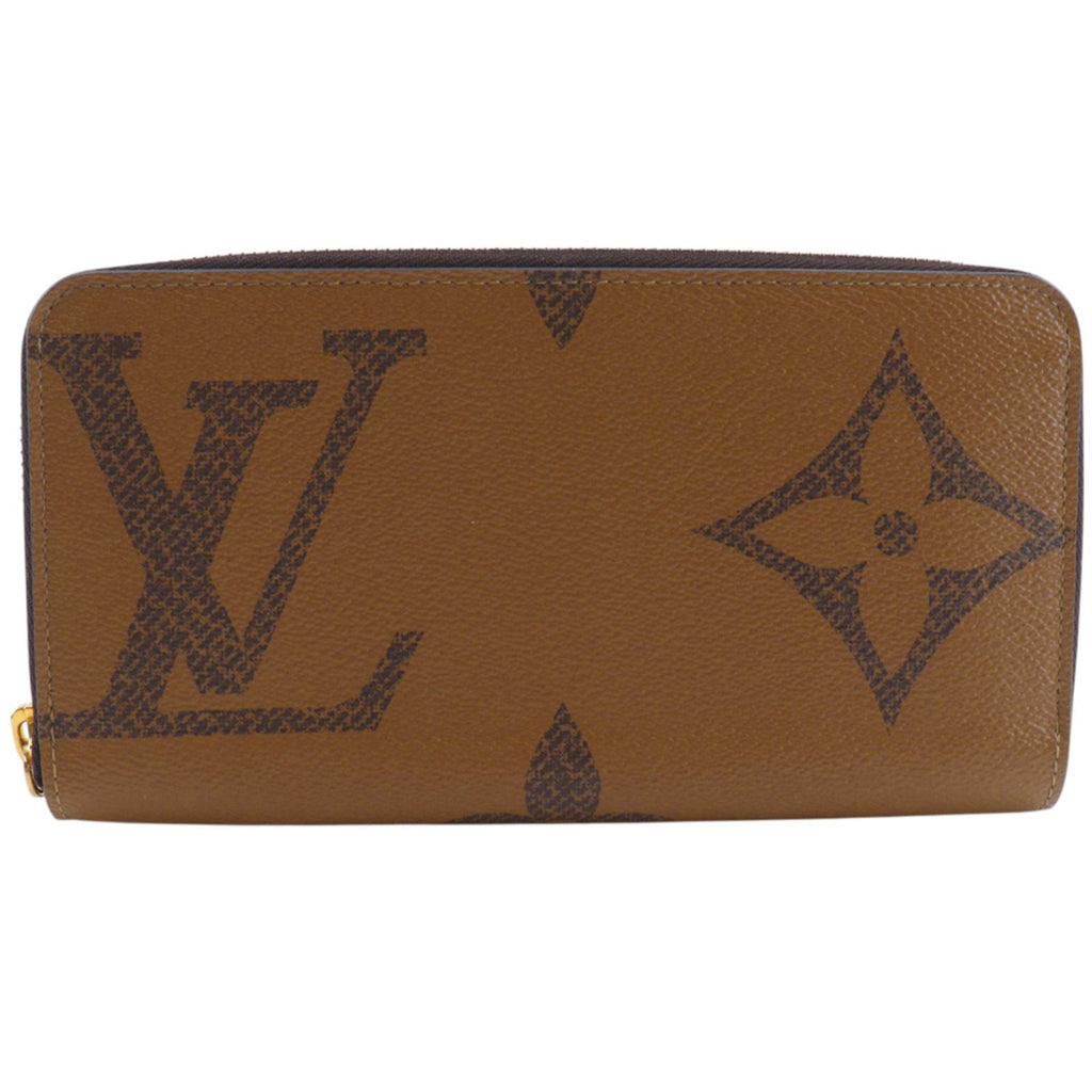 Louis Vuitton Zippy Wallet Giant Monogram Reverse Brown