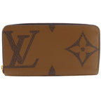 Louis Vuitton Zippy Wallet Giant Monogram Reverse Brown