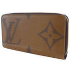 Louis Vuitton Zippy Wallet Giant Monogram Reverse Brown — view 2