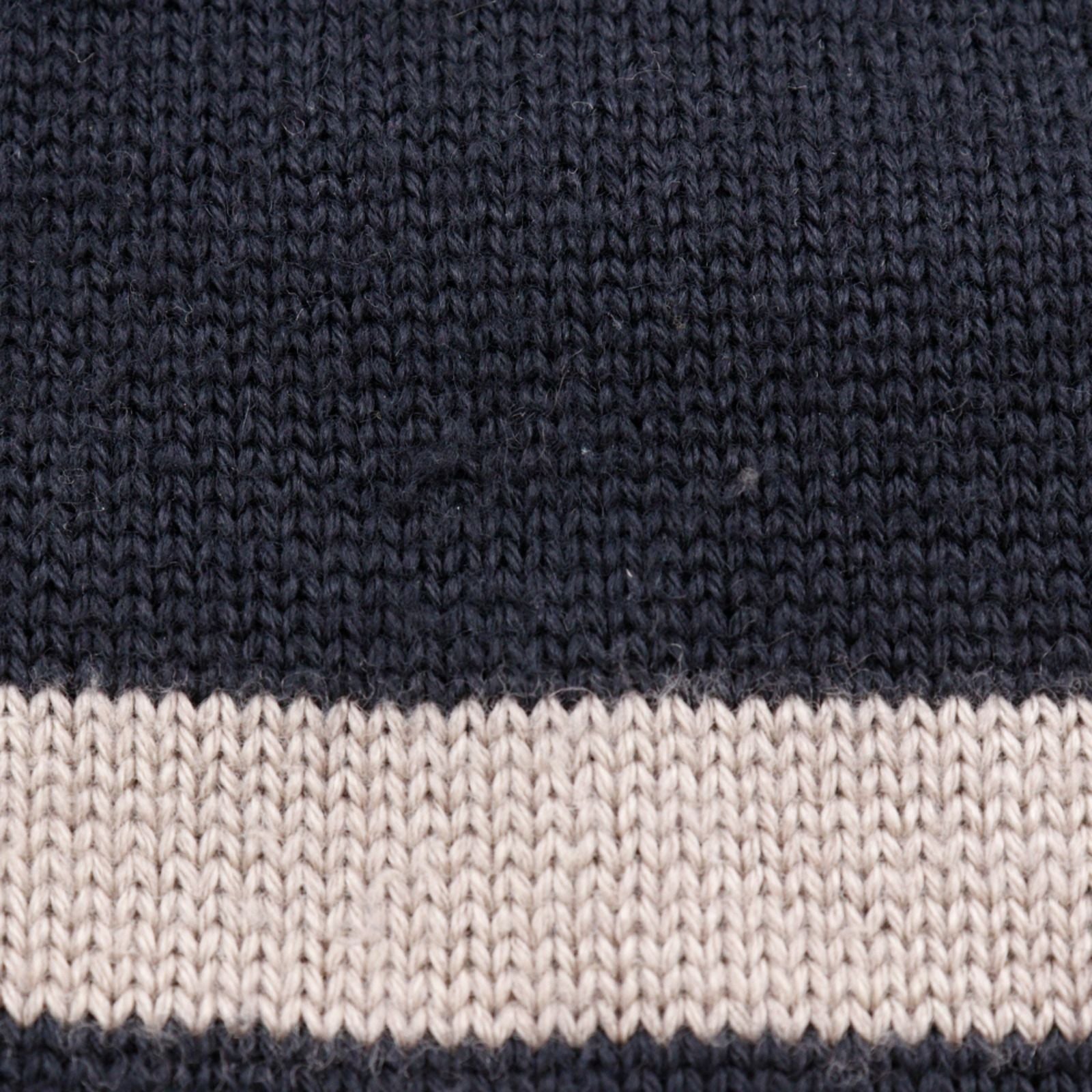 Chanel CC Logo Wool Silk Black Gray Scarf — view 6