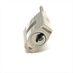 Hermes Cadena Key Padlock Silver Bag Charm — view 6