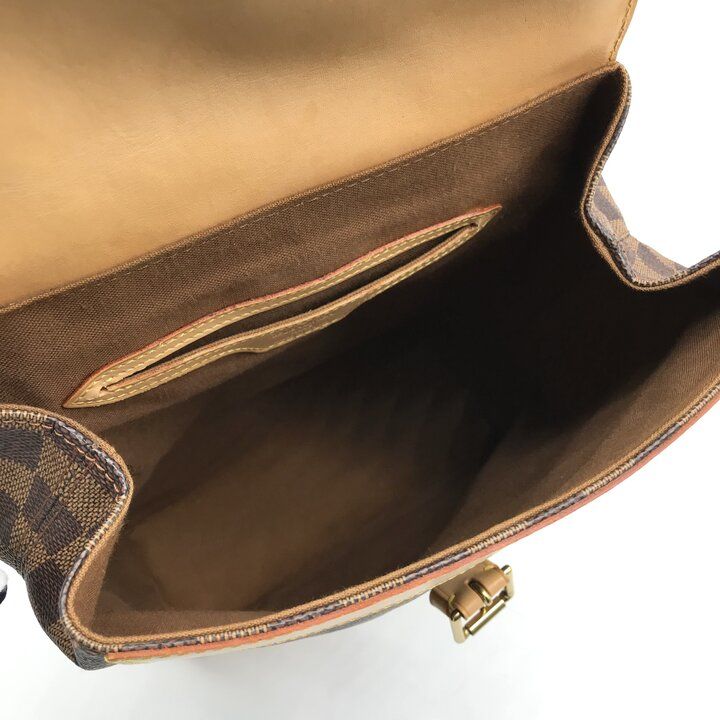 Louis Vuitton Damier Harlequin Leather Backpack Brown — view 9