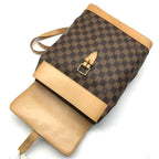 Louis Vuitton Damier Harlequin Leather Backpack Brown — view 8