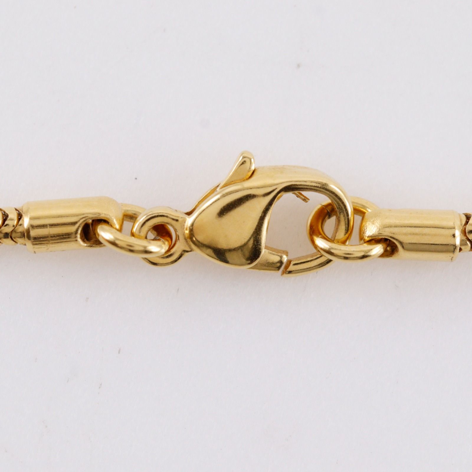 Hermes Series Medallion Gold Plated Necklace — view 8