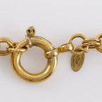Chanel CC Logo Vintage Gold Plated Necklace — view 5