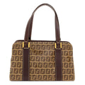 Fendi Zucchino Pattern Handbag Enamel