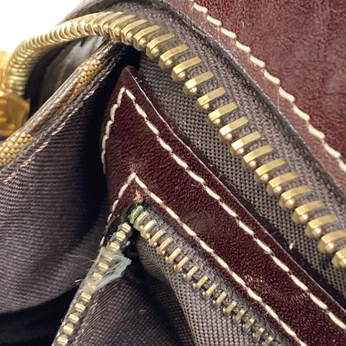 Fendi Zucchino Pattern Handbag Enamel — view 8