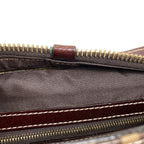 Fendi Zucchino Pattern Handbag Enamel — view 9