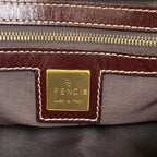Fendi Zucchino Pattern Handbag Enamel — view 6