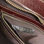 Fendi Zucchino Pattern Handbag Enamel — view 7
