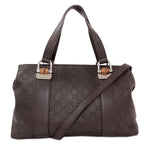 Gucci Bamboo GG Guccissima 2-Way Tote Calf