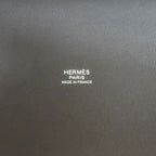 Hermes Picotin Lock PM Couverture Silver Handbag Toile Ash Swift — view 6