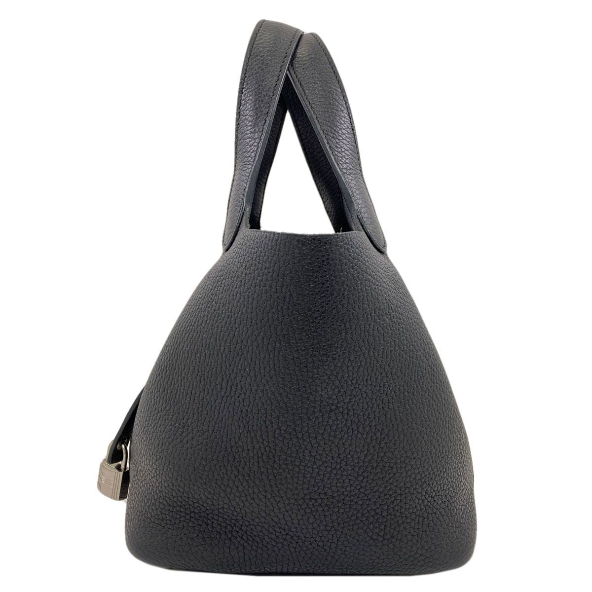 Hermes Picotin Lock PM Silver Handbag Taurillon Clemence — view 3