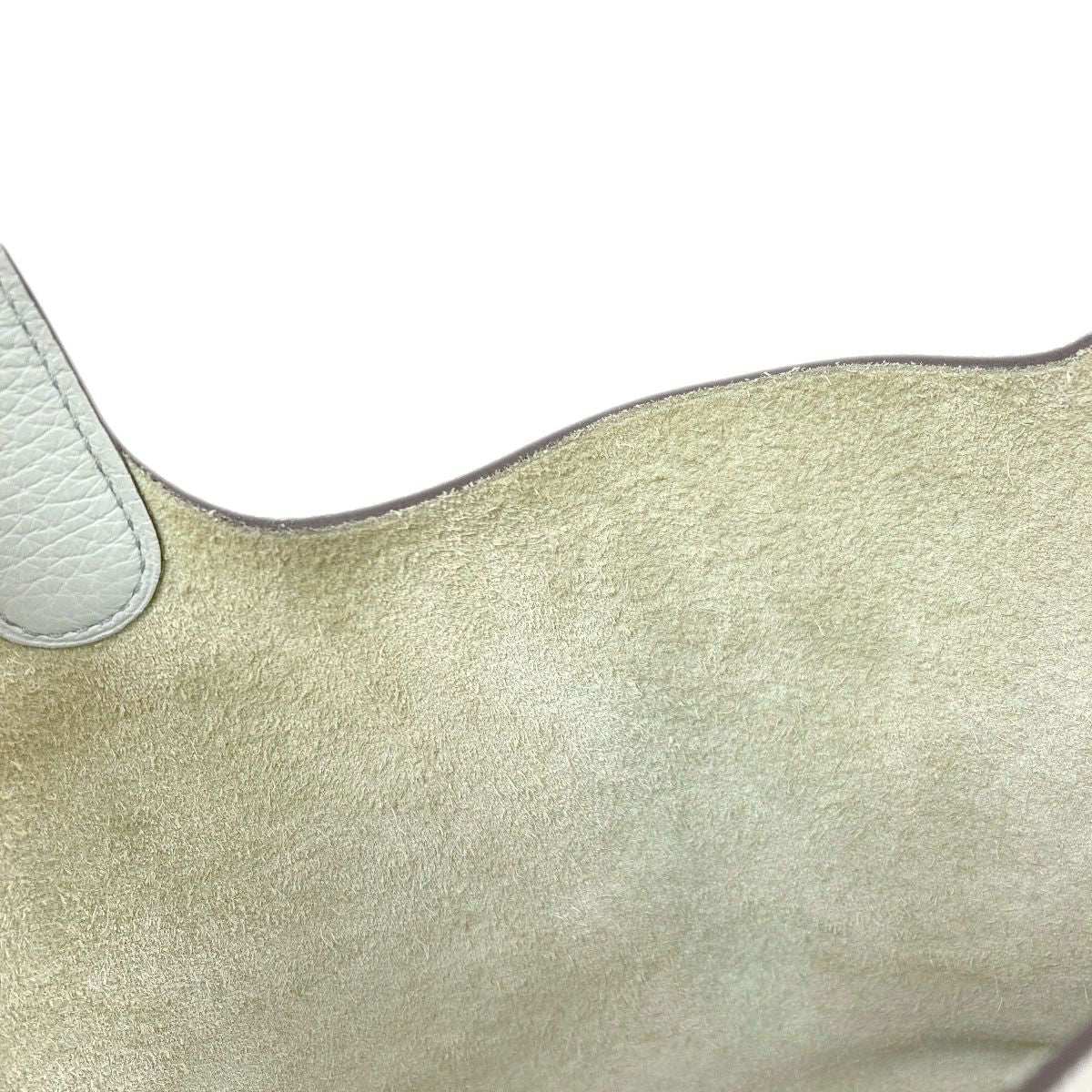 Hermes Picotin Lock Silver Handbag Taurillon Clemence — view 9