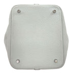Hermes Picotin Lock Silver Handbag Taurillon Clemence — view 4