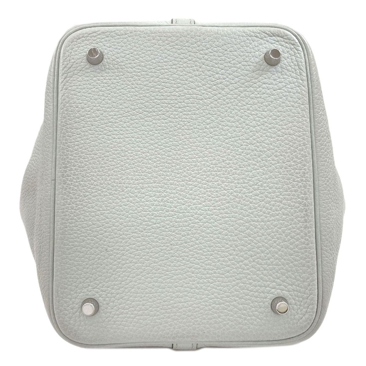 Hermes Picotin Lock Silver Handbag Taurillon Clemence — view 4