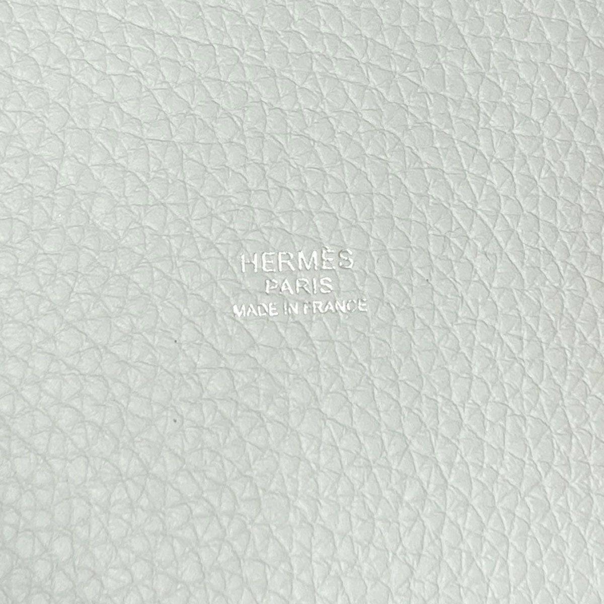 Hermes Picotin Lock Silver Handbag Taurillon Clemence — view 6