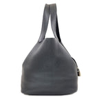 Hermes Picotin Lock Silver Handbag Taurillon Clemence — view 3