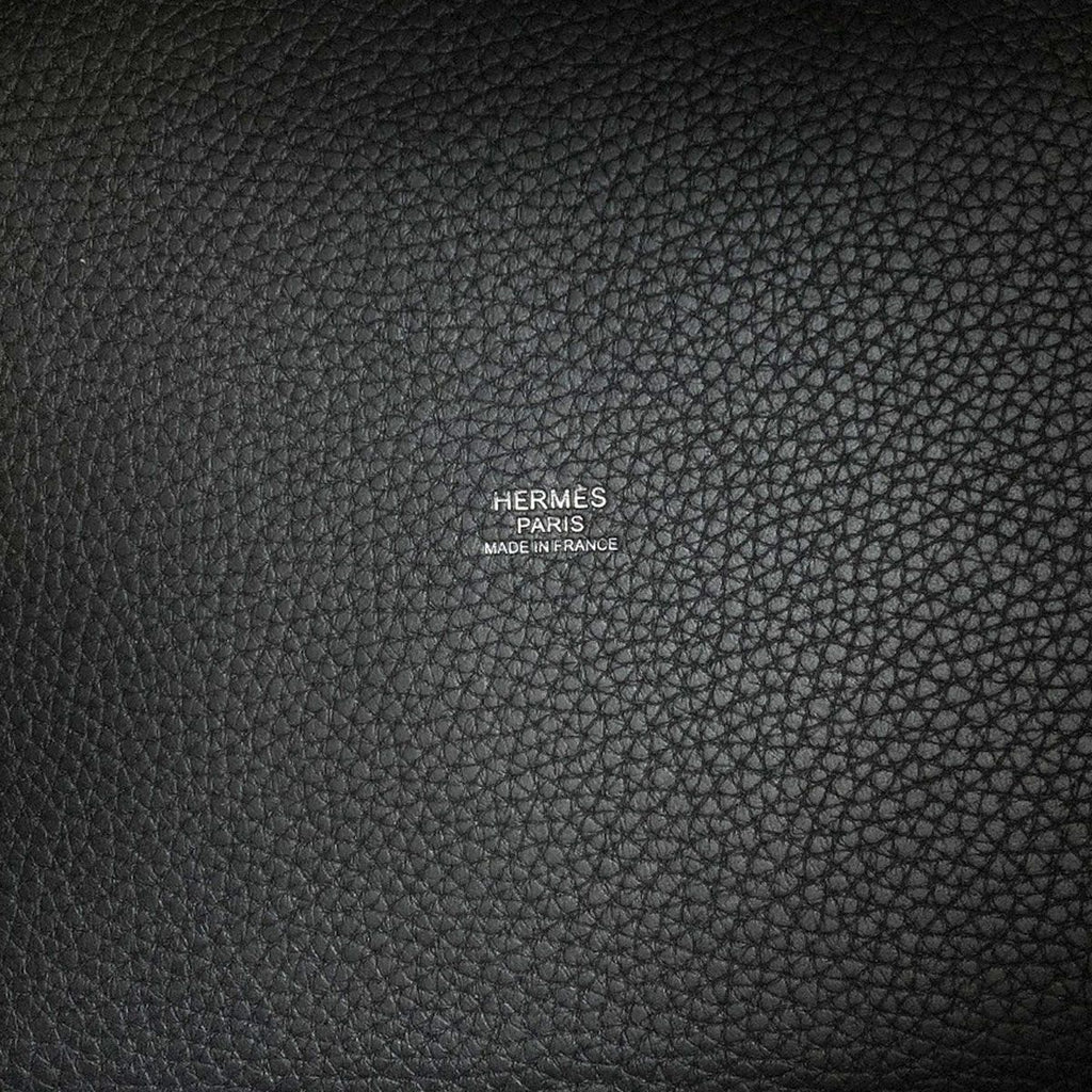 Hermes Picotin Lock Silver Handbag Taurillon Clemence — view 6