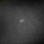 Hermes Picotin Lock Silver Handbag Taurillon Clemence — view 6