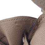 Hermes Birkin 30 Silver Handbag Togo — view 7