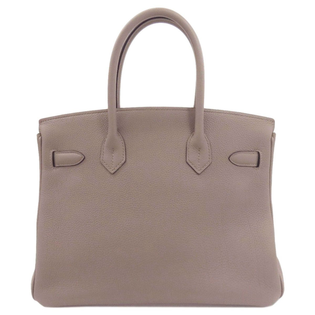 Hermes Birkin 30 Silver Handbag Togo — view 2