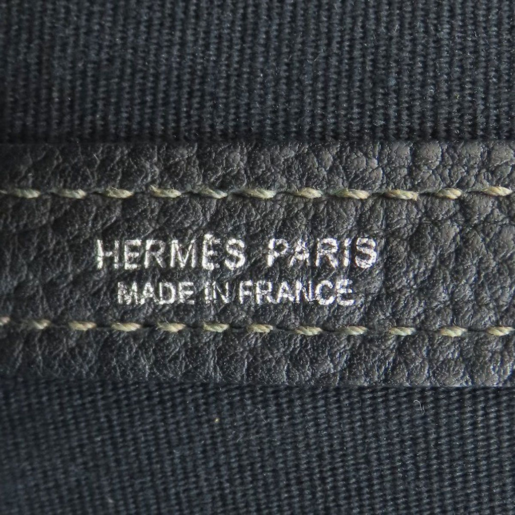 Hermes Garden Party PM Handbag Toile Officier — view 6