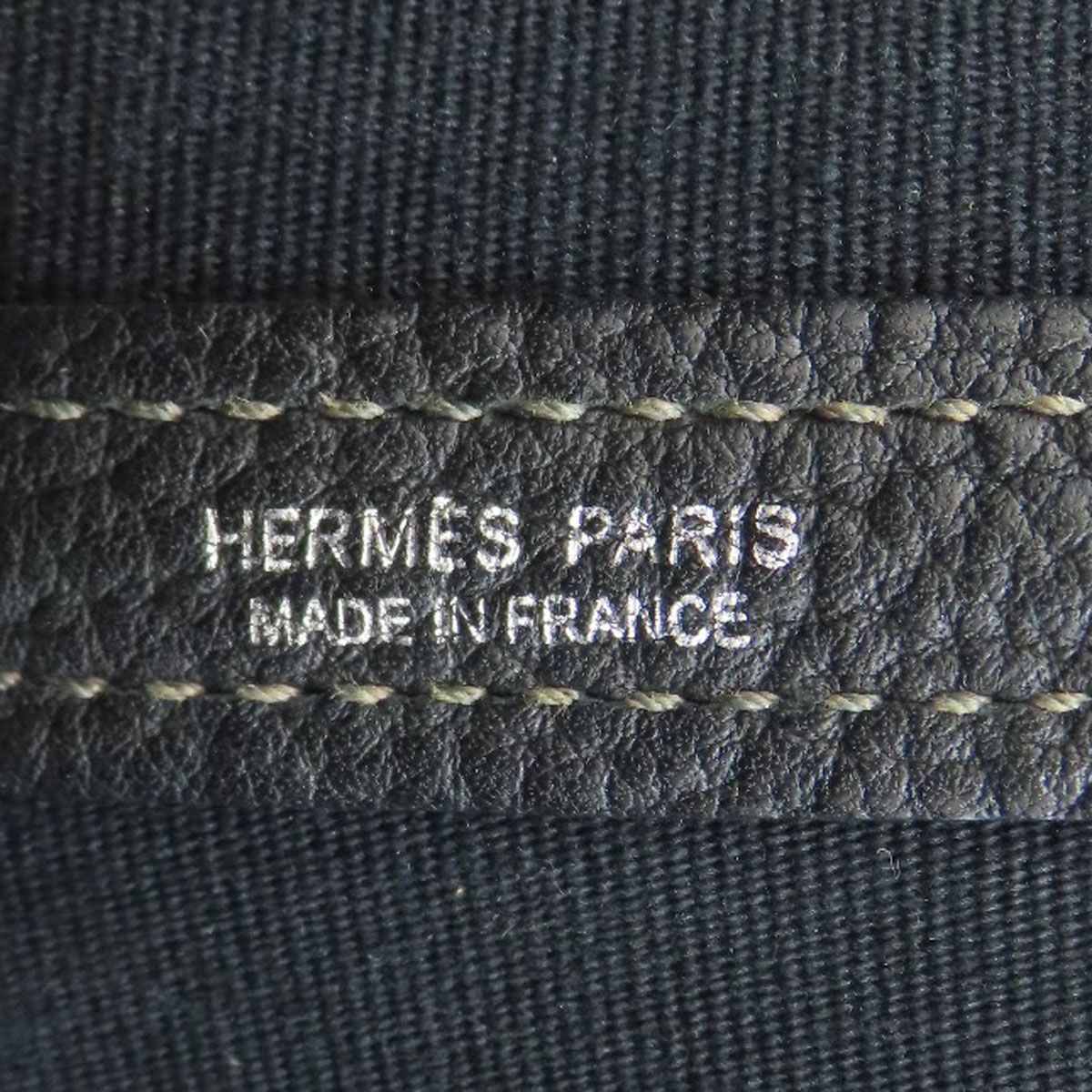 Hermes Garden Party PM Handbag Toile Officier — view 6