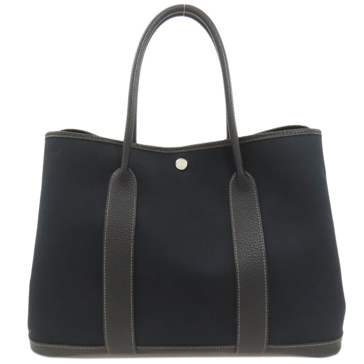 Hermes Garden Party PM Handbag Toile Officier — view 2