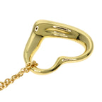 Tiffany & Co Open Heart Necklace 18k Yellow Gold — view 5