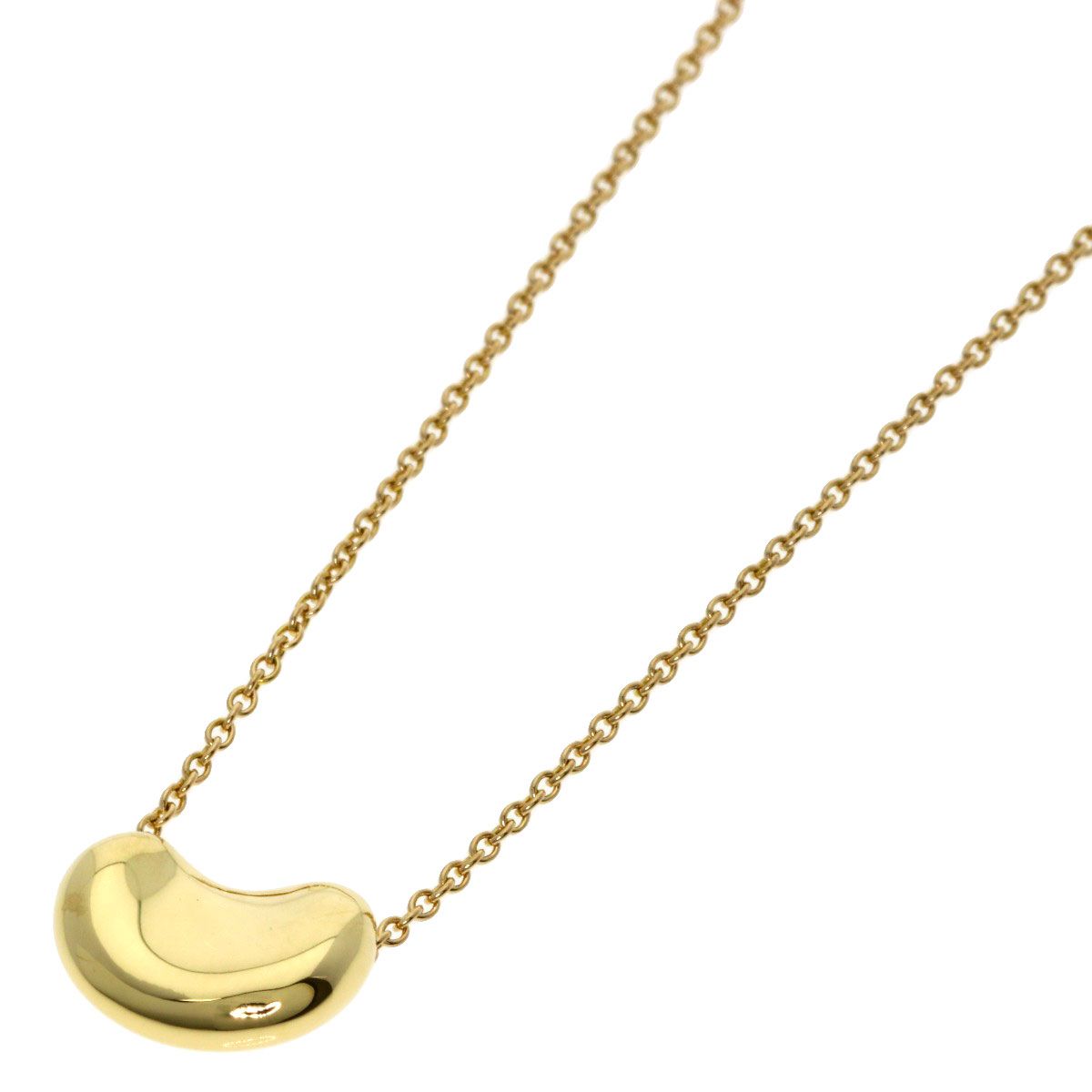 Tiffany & Co Bean Necklace 18k Yellow Gold