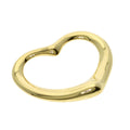 Tiffany & Co Open Heart Pendant 18k Yellow Gold