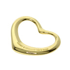 Tiffany & Co Open Heart Pendant 18k Yellow Gold — view 2