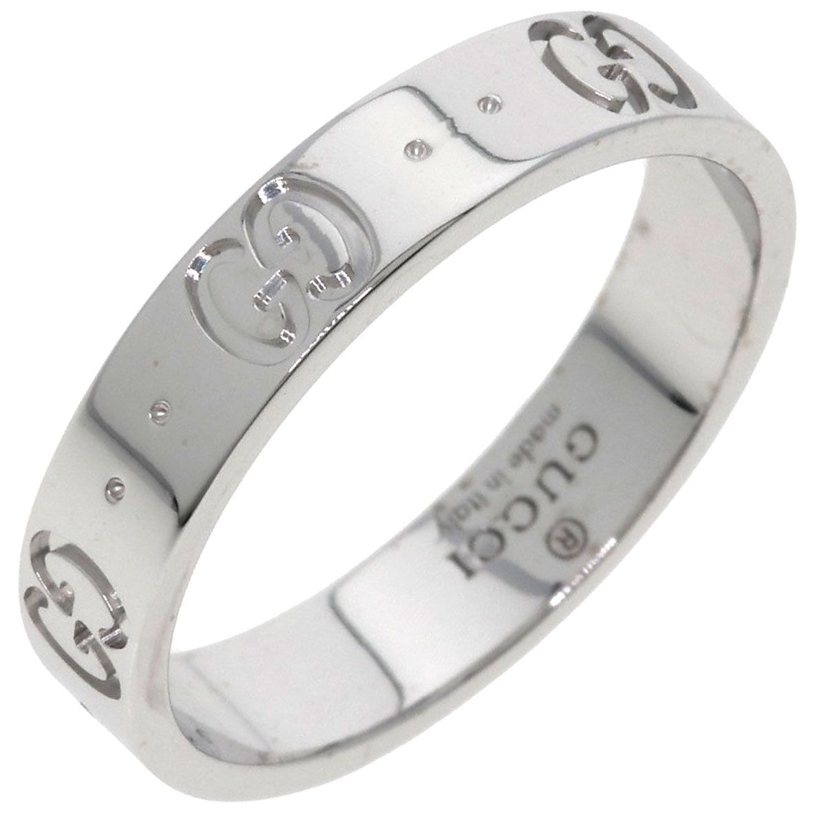 Gucci Icon Ring 18k White Gold — view 2