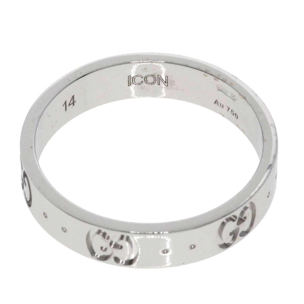 Gucci Icon Ring 18k White Gold — view 4